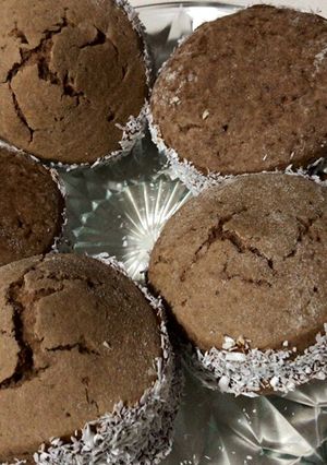 Una foto de Alfajores de chocolate 🍫