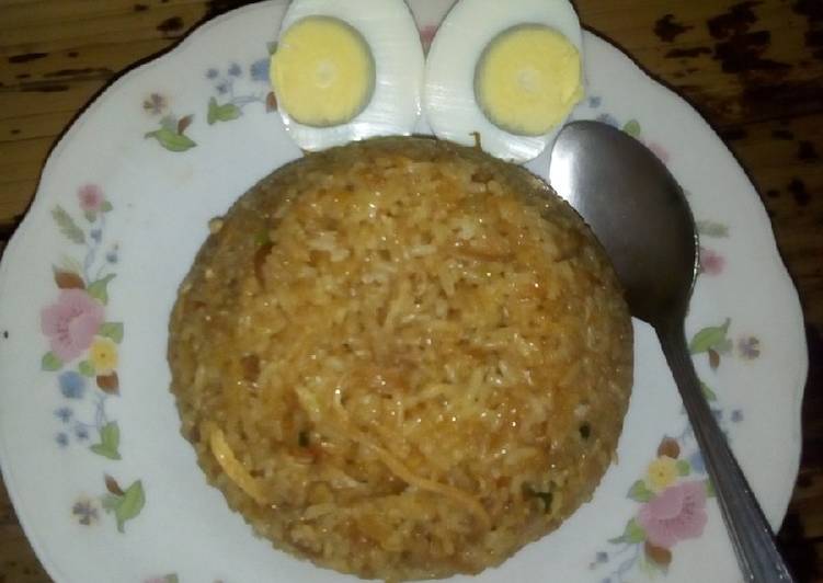 Cara Memasak Sego goreng berkat ala mamake alya yang Renyah!