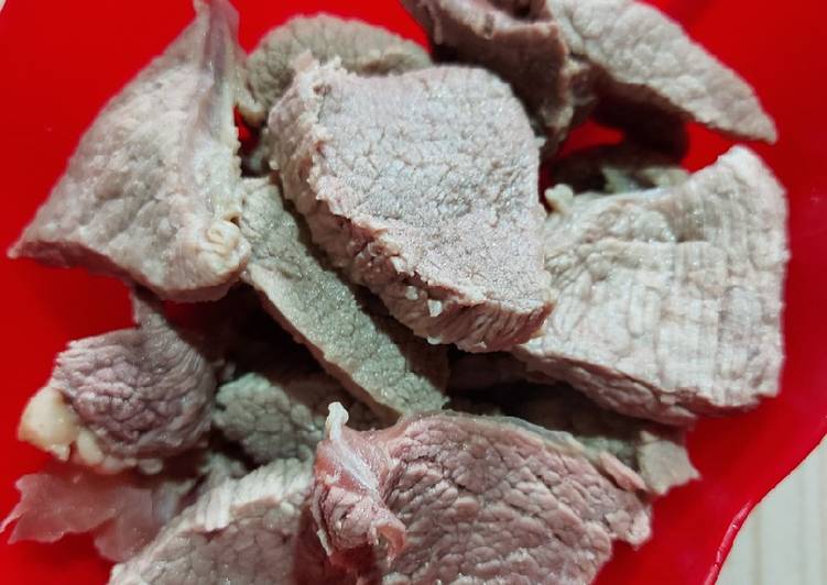 Merebus daging Metode 10.30.5 Asli Empuk nya 😉 Irit gas 🤪
