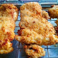Breaded Parmesan Chicken A picture of Breaded Parmesan Chicken.