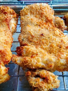 A picture of Breaded Parmesan Chicken.