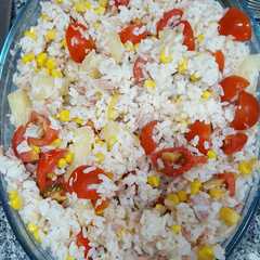 Una foto de Ensalada de arroz