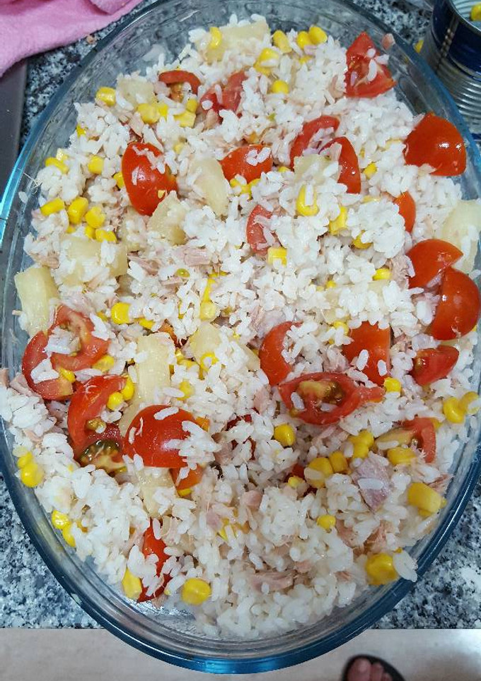 Una foto de Ensalada de arroz