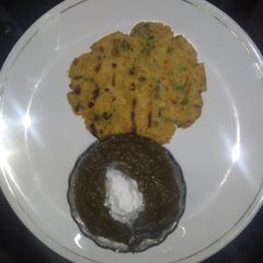 A picture of Sarso ka saag.