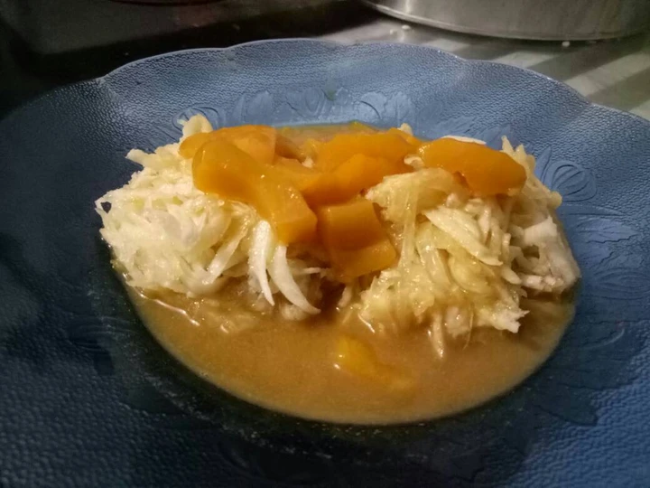 Cara Mudah Menyiapkan Resep Selada singkong kuah nangka, makanan tradisionil banjar yang Bisa Manjain Lidah Anti Ribet, Mantap