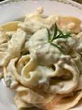 Cocina gourmet: Pappardelle con crema de nuez