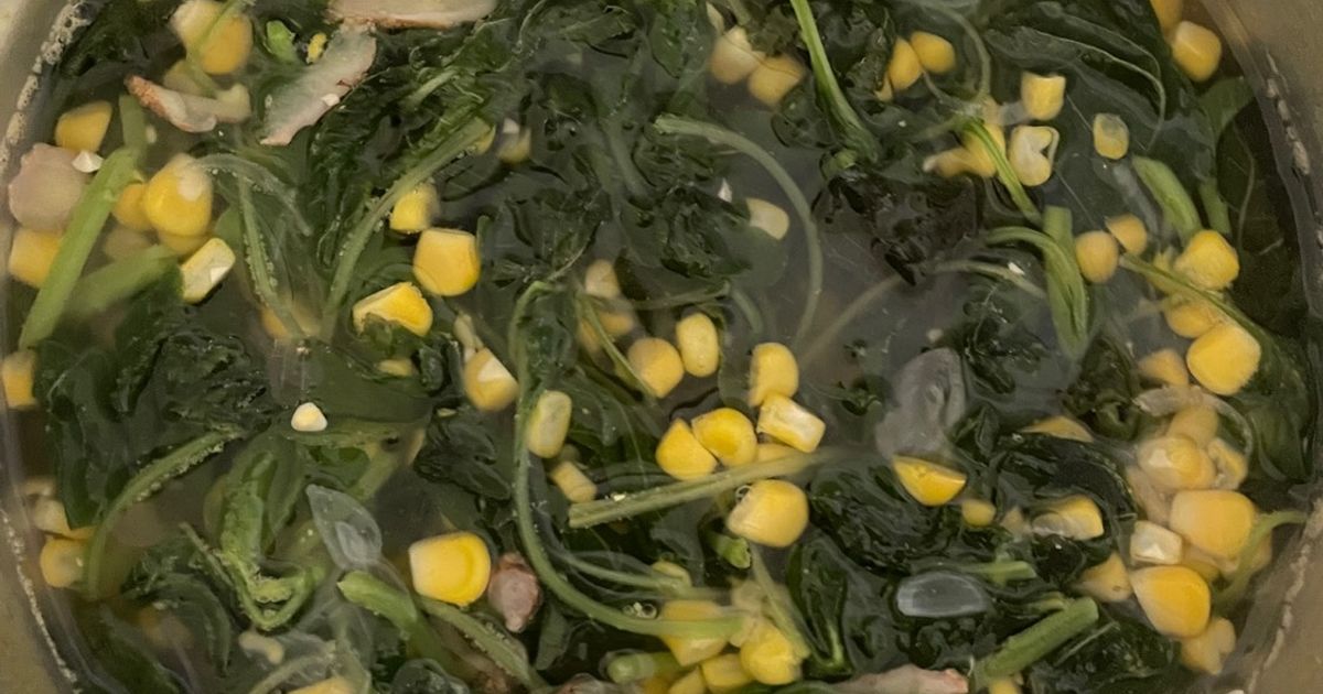 Sayur Bayam Jagung