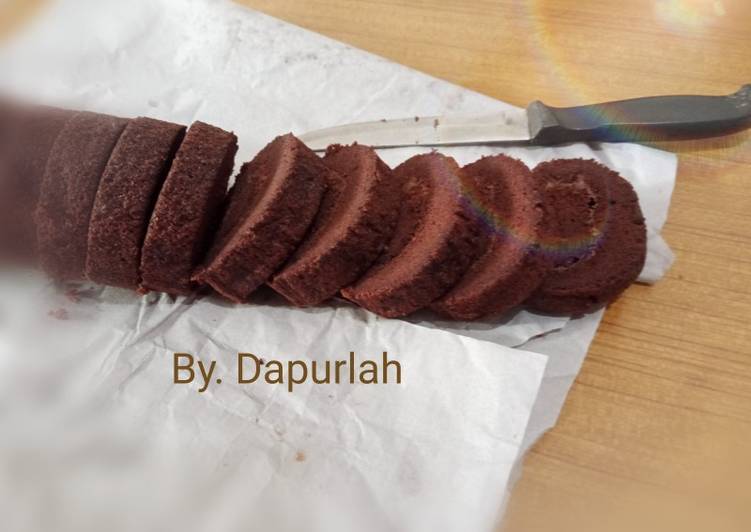 Resep Bolu gulung cokelat yang simpel