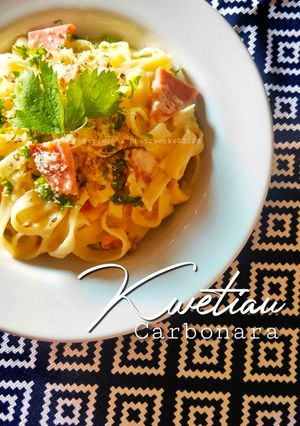 Foto resep Kwetiau Carbonara