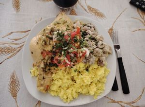 Una foto de Picante de pollo