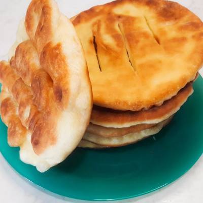 Испечь Лепешки На Сковороде Фото