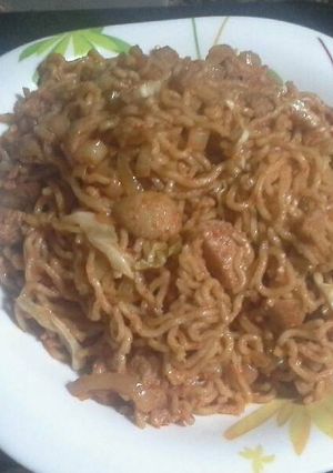 Foto resep Mie Ayam di goreng