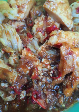 Foto resep Gongso putih telur