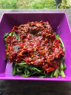 Foto resep Rujak Kangkung
