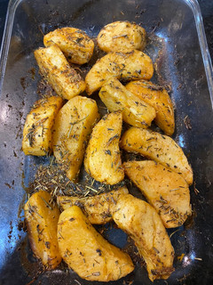 Una foto de Papas al horno