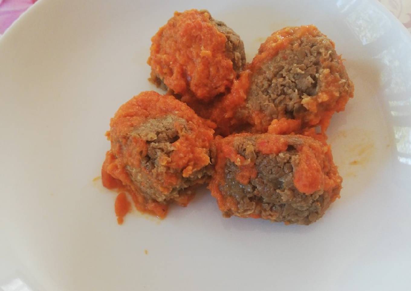 Albóndigas de berenjena