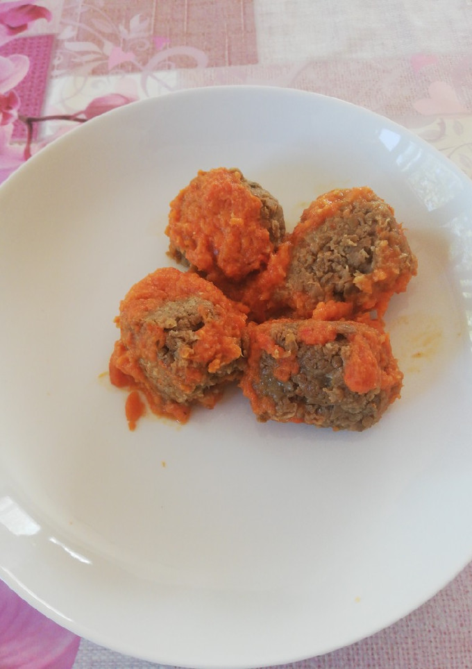 Una foto de Albóndigas de berenjena