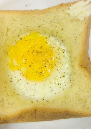 صورة لوصفة بيض بخبز التوست