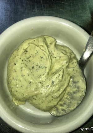 Una foto de Salsa de Mayonesa y Ajo