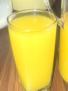 A picture of Pineapple and coconut juice.