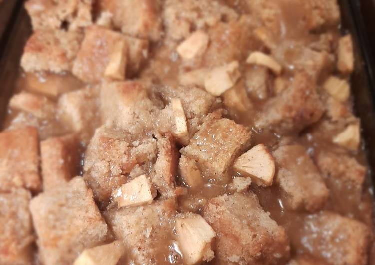 Step-by-Step Guide to Cook Perfect Caramel Applie Pie Bread Pudding
