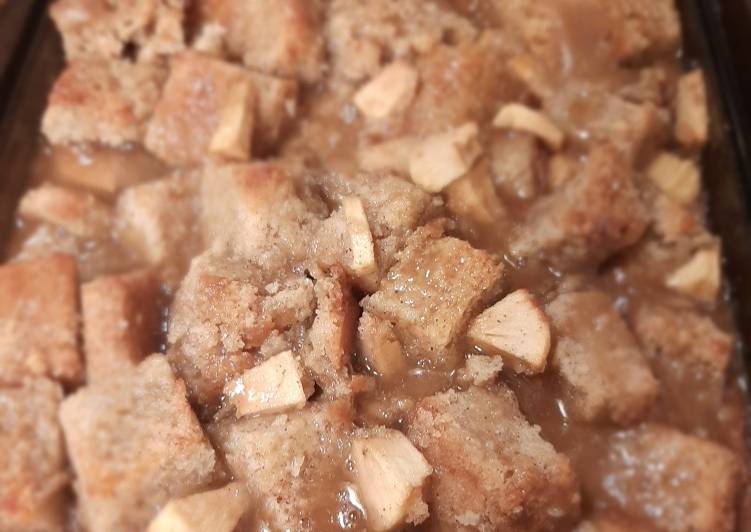 Easiest Way to Make Speedy Caramel Applie Pie Bread Pudding