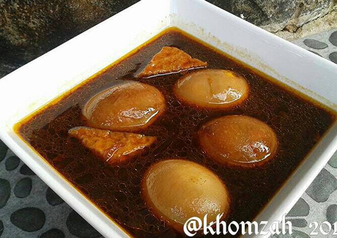 Resep Semur Telur Tahu Oleh Khomzah Nur Hozin Cookpad