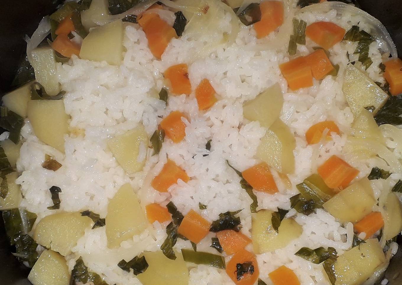 Aloo Gajar Pulao