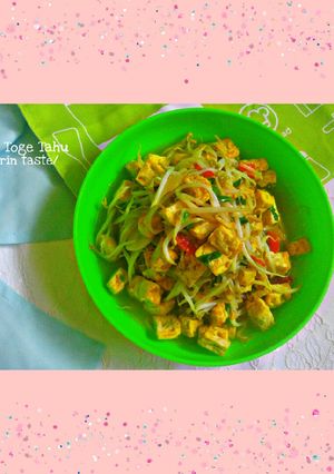 Foto resep Tumis Toge Tahu