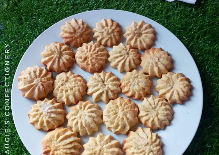 Step-by-Step Guide to Prepare Homemade Spritz butter cookies