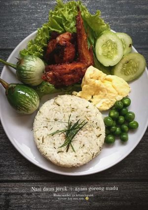 Foto resep Nasi Daun Jeruk