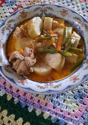 Foto resep Lontong sayur Ayam