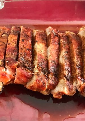 Una foto de Lomo de cerdo ahumado al horno