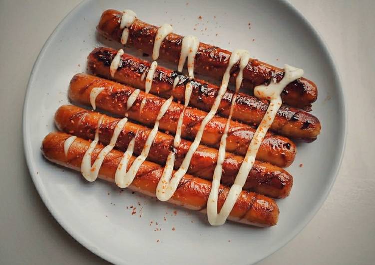 Bumbu Sosis Bakar Bumbu Saori Lada Hitam | Cara Mengolah Sosis Bakar Bumbu Saori Lada Hitam Yang Bikin Ngiler