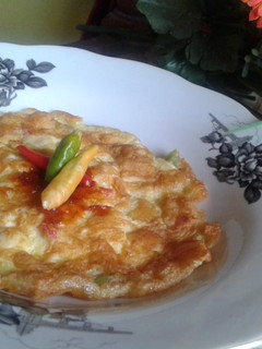 Foto resep Telur dadar keju