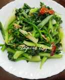 Cải ngồng xào tỏi