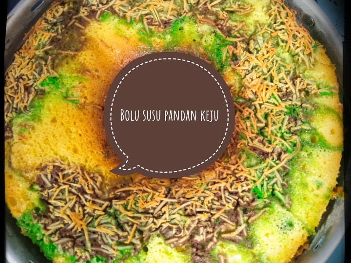 Resep Bolu Susu Pandan Keju yang Bikin Ngiler