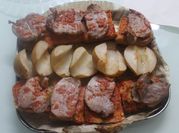 Una foto de solomillo de cerdo en air fryer