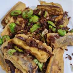 รูปของ Terong goreng Abon Pete