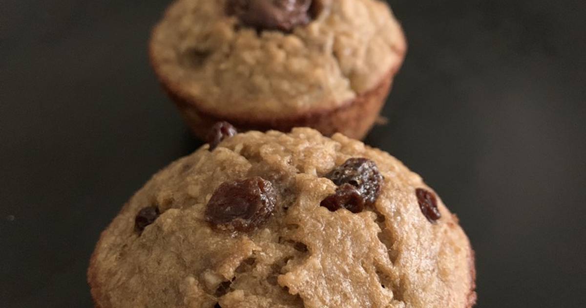 Muffins De Banana Y Avena Receta De Angelica Labouchere- Cookpad