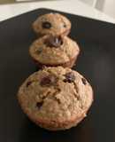 Muffins de banana y avena