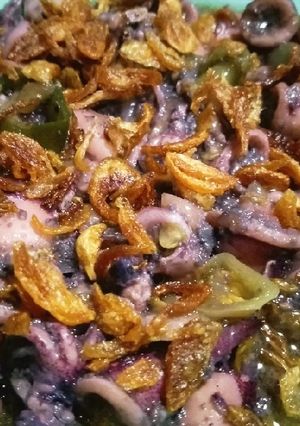 Foto resep Baby cumi cabe ijo