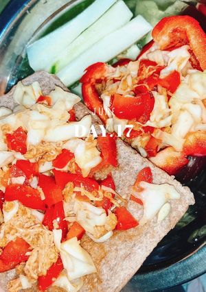 Hình của món Pizza healthy 🍀.