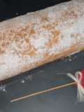 Brazo de gitano relleno de crema pastelera