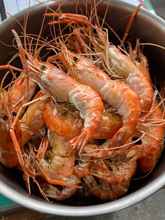 鹽烤泰國蝦 的食譜成品照片