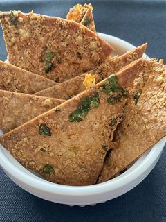 Una foto de Nachos caseros