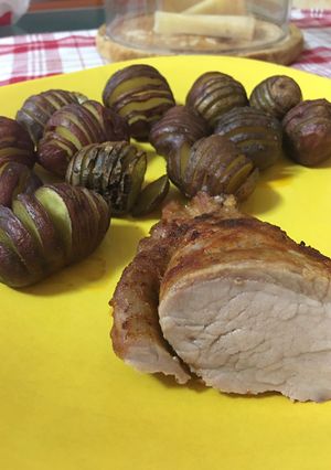 Foto principal de Solomillo de cerdo y papas al horno