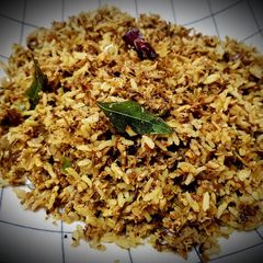 A picture of Banana Flower Rice.