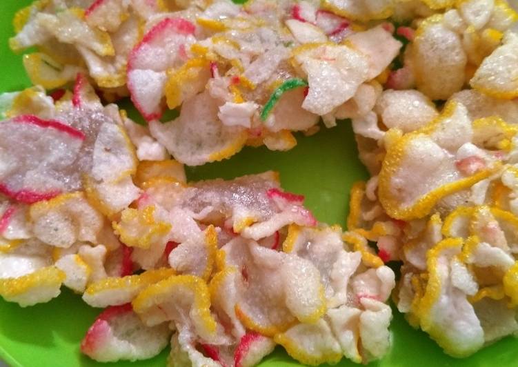 Cireng krupuk alias cipuk