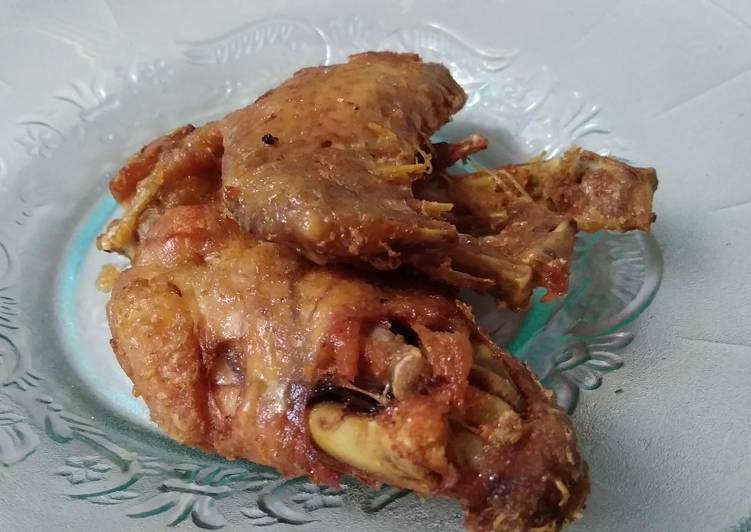 12 Resep: Ayam goreng ungkep Anti Ribet!